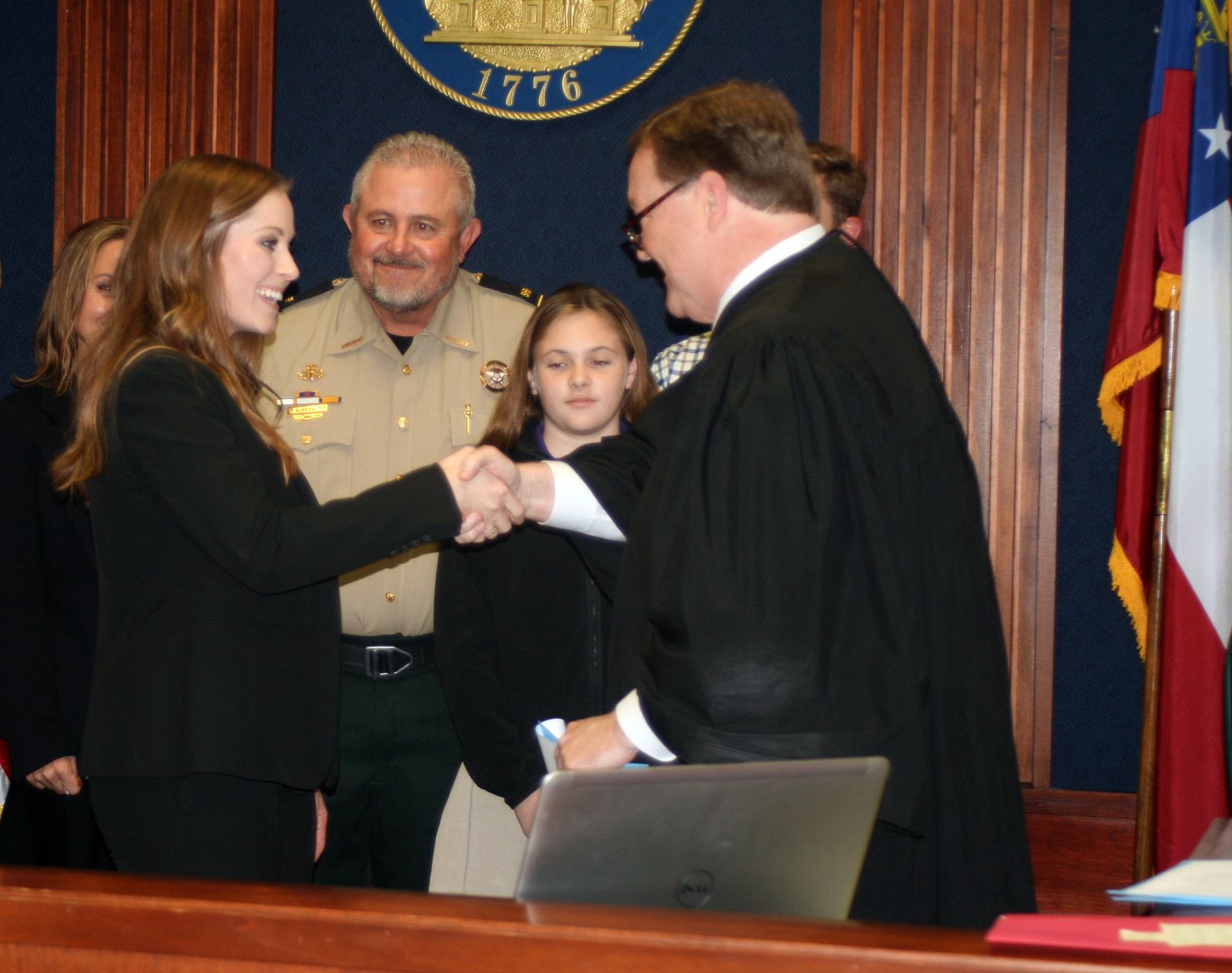 Third generation Burkhalter admitted to local bar